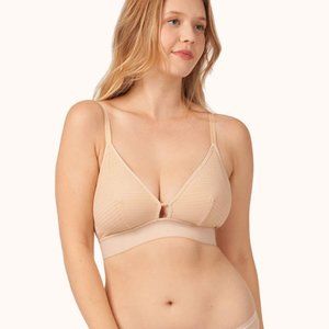 Lively Striped Busty Bralette